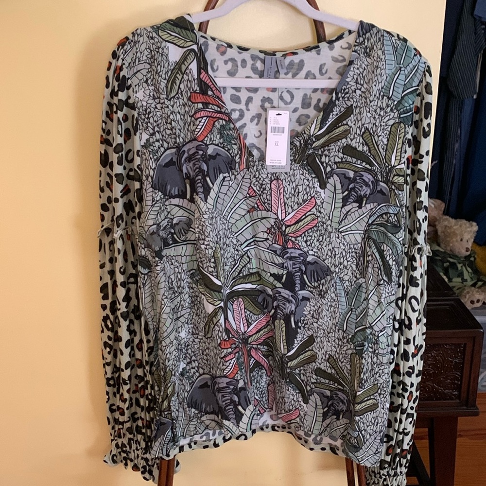 blank London top from Anthropologie